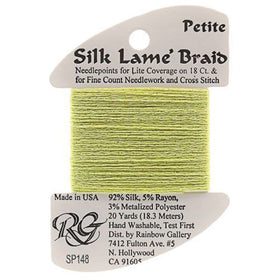 RBGL - Silk Lame Braid - 13 Count - LB-0148 - Lemon Lime