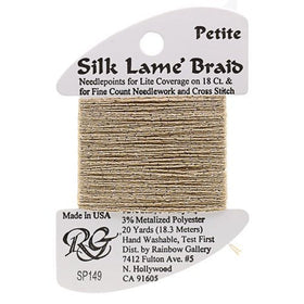 RBGL - Silk Lame Braid - 13 Count - LB-0149 - Desert Sand