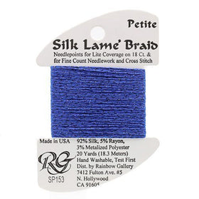 RBGL - Silk Lame Braid - Petite - SP-0153 - Classic Blue #2