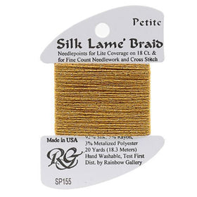 RBGL - Silk Lame Braid - Petite - SP-0155 - Harvest Gold