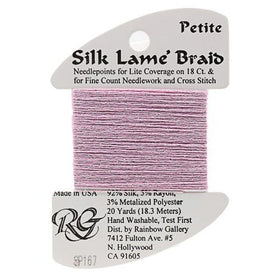 RBGL - Silk Lame Braid - Petite - SP-0167 - Pink Lady