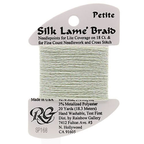 RBGL - Silk Lame Braid - 18 Count - SL-0168 - Seafoam
