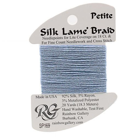 RBGL - Silk Lame Braid - 13 Count - LB-0169 - Blue Bell