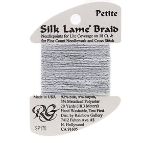RBGL - Silk Lame Braid - Petite - SP-0170 - Blue Fog