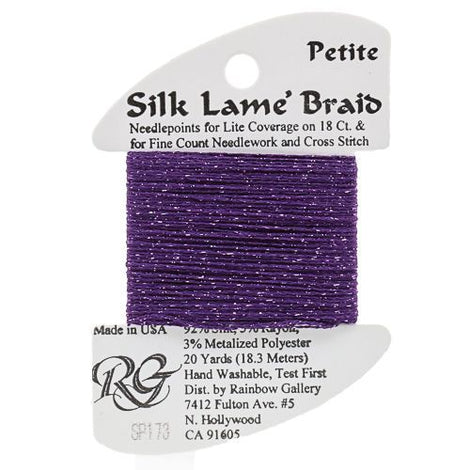 RBGL - Silk Lame Braid - 13 Count - LB-0173 - Pansy