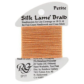 RBGL - Silk Lame Braid - 13 Count - LB-0177 - Orange Pop