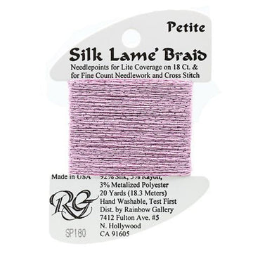 RBGL - Silk Lame Braid - 18 Count - SL-0180 - Lilac Chiffon
