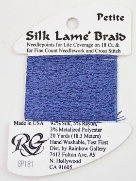 RBGL - Silk Lame Braid - 13 Count - LB-0181 - Hydrangea