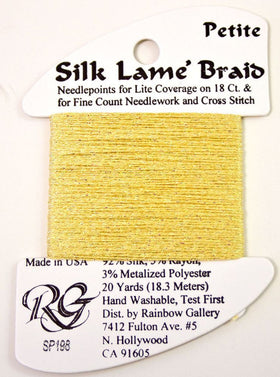 RBGL - Silk Lame Braid - Petite - SP-0188 - Vanilla