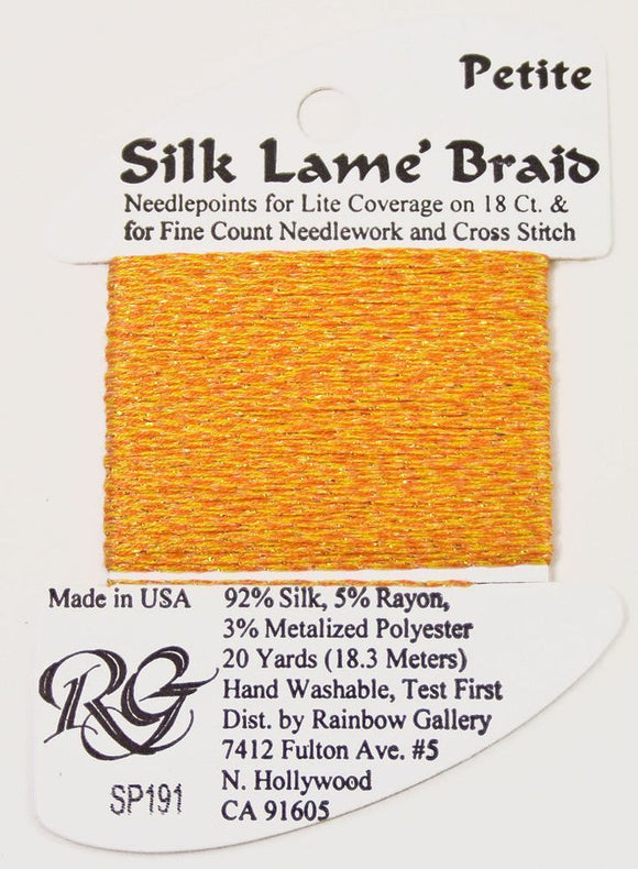 RBGL - Silk Lame Braid - 13 Count - LB-0191 - Goldenrod
