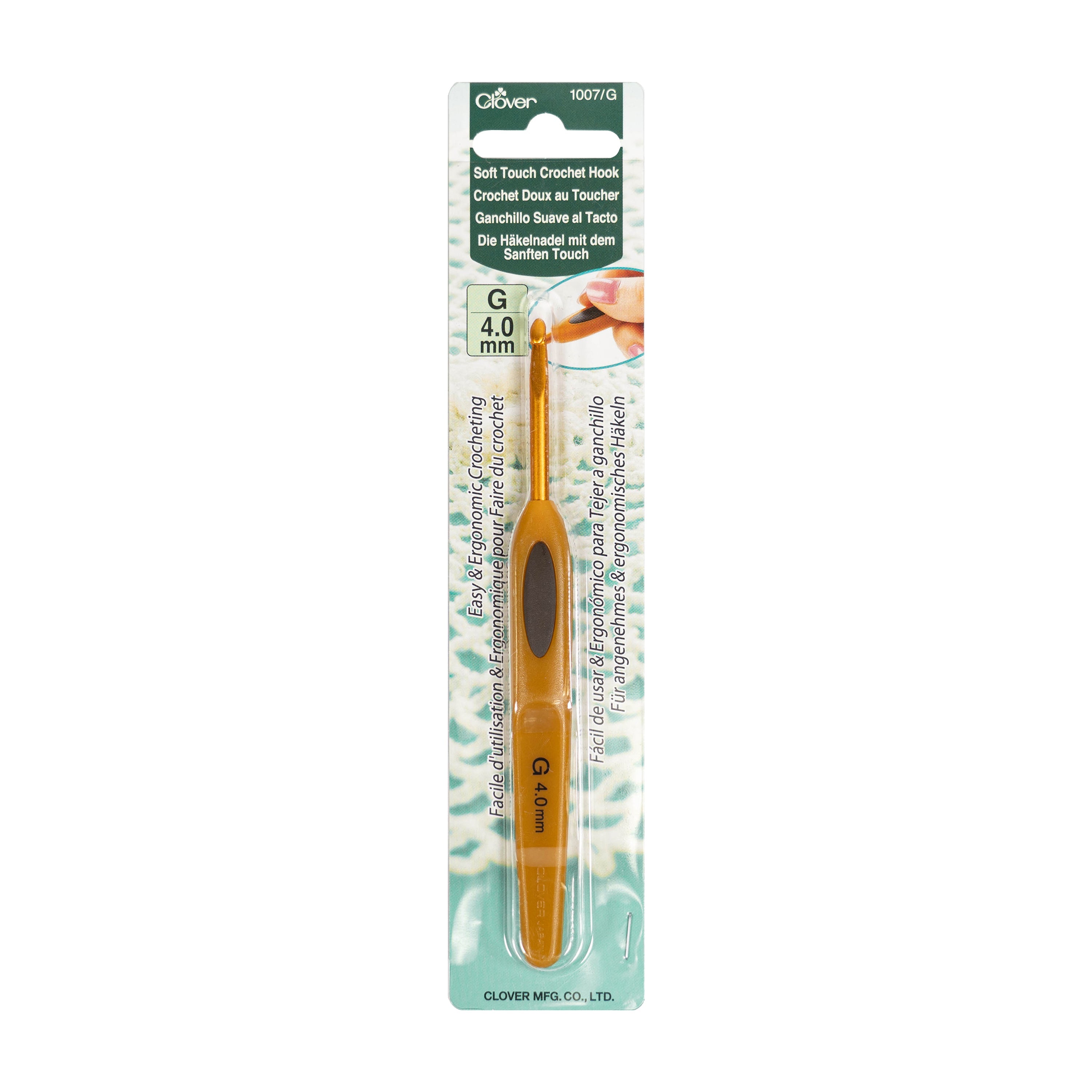 CLV - Soft Touch Crochet Hook G (4mm)