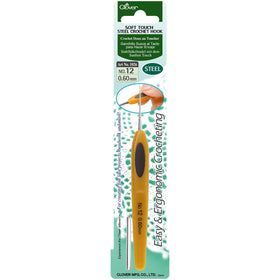 CLV - Soft Touch Steel Crochet Hook 12 (0.60 mm)