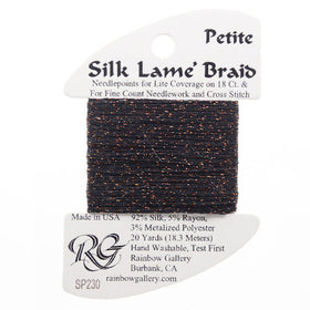 RBGL - Silk Lame Braid - Petite - SP-0230 - Bronze