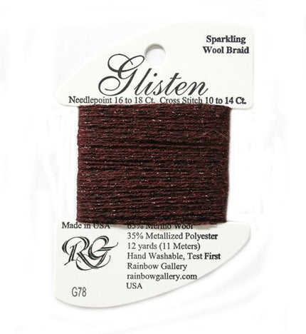 RBGL - Glisten - G-0078 - Deep Merlot
