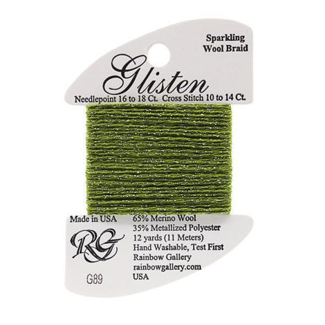 RBGL - Glisten - G-0089 - Green Olive