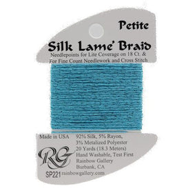 RBGL - Silk Lame Braid - Petite - SP-0221 - Capri Breeze