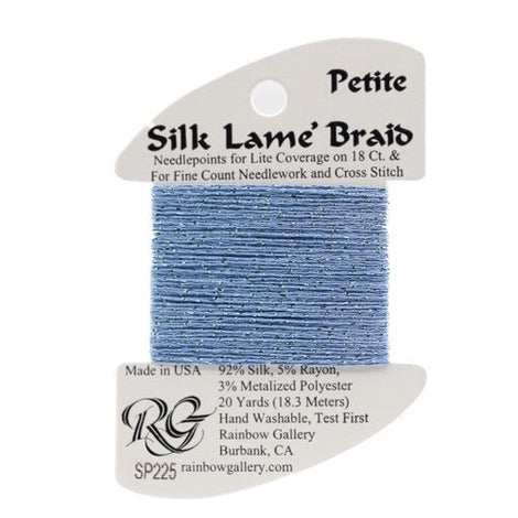 RBGL - Silk Lame Braid - 18 Count - SL-0225 - Forever Blue