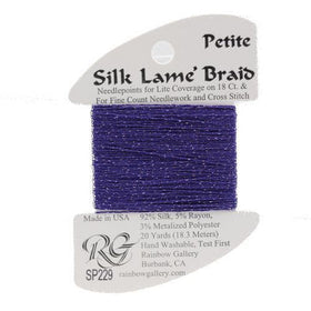 RBGL - Silk Lame Braid - Petite - SP-0229 - Plush Purple