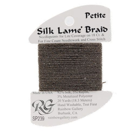 RBGL - Silk Lame Braid - 13 Count - LB-0239 - Stony Fields
