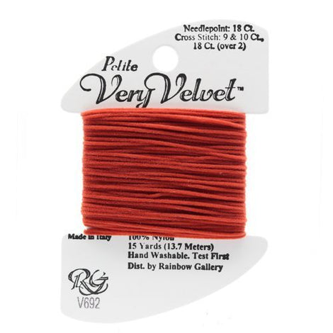 RBGL - Very Velvet - Petite - V-0692 - Paprika