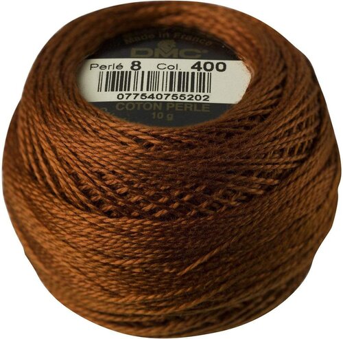 DMC - Perle #08 - 0400 - Dark Mahogany