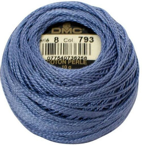 DMC - Perle #08 - 0793 - Medium Cornflower Blue