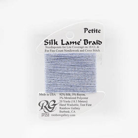 RBGL - Silk Lame Braid - 13 Count - LB-0258 - Gentle Grey