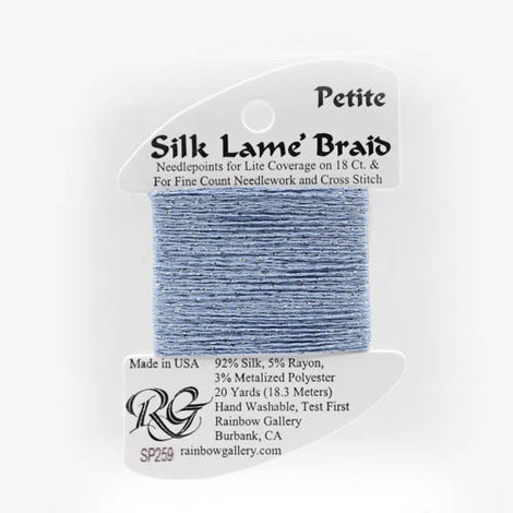 RBGL - Silk Lame Braid - 13 Count - LB-0259 - Blue Topaz