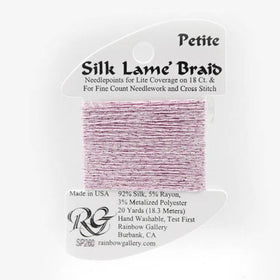 RBGL - Silk Lame Braid - Petite - SP-0260 - Pink Blush