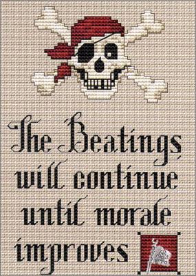 SHD - PS142 - Post Stitches - Pirates Creed