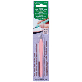 CLV - Amour Steel Crochet Hook No. 04 (1.25mm)