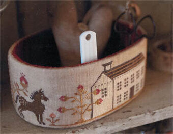 SNPR - Primrose Farm Sewing Basket & Heart Pinkeeps