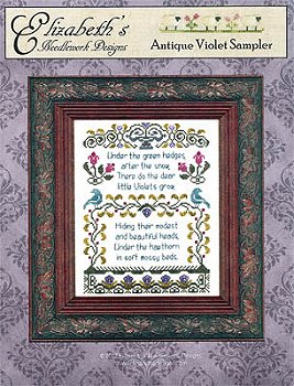 END - Antique Violet Sampler