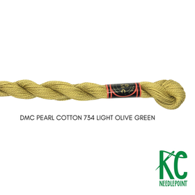 DMC - Perle #03 - 0734 - Broken Olive