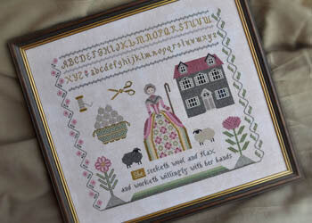 CTGS - 1035 - Needleworkers Sampler - Proverbs 31:13