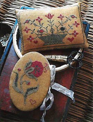 SNPR - Summer Pomegranate Needle Book & Pinkeep