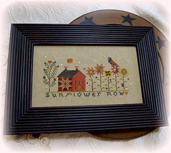 ABFA - Antique Sampler - Sunflower Row - NW-44