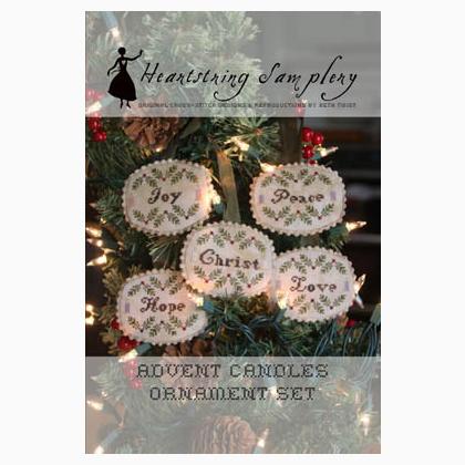 HSS - Advent Candles Ornament Set
