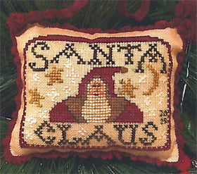HMSP - XM-019 - Santa Ornament - Dapper Santa