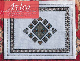 AVFE - Anatolian Argyle Table Mat - Cool Colorway