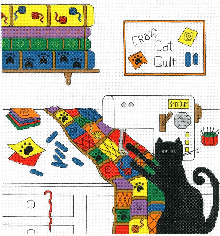 IMAG - 3252 - Kats by Kelly - Crazy Quilt Cat