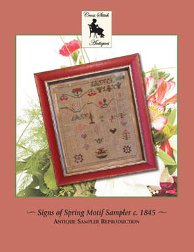 XSAN - Signs of Spring Motif Sampler c. 1845
