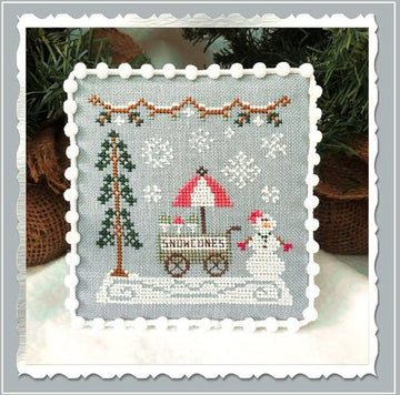 CCN - Snow Village - 11 - Snow Cone Cart