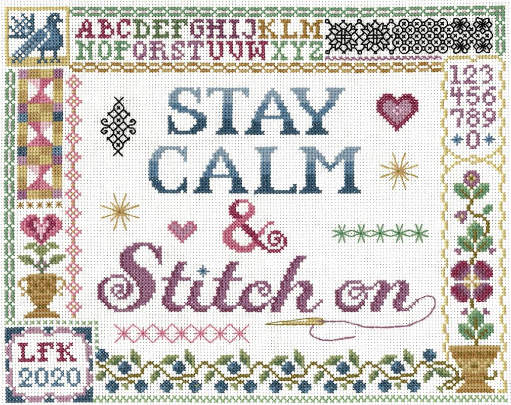 IMAG - 3286 - Sandra Cozzolino - Stay Calm & Stitch On