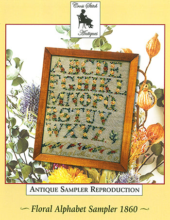 XSAN - Floral Alphabet Sampler 1860