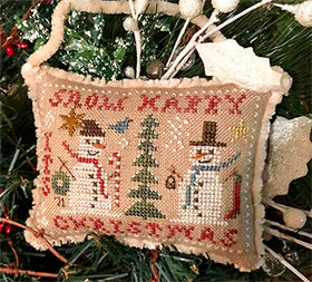 HMSP - SNO-021 - Snowman Ornament - Snow Happy