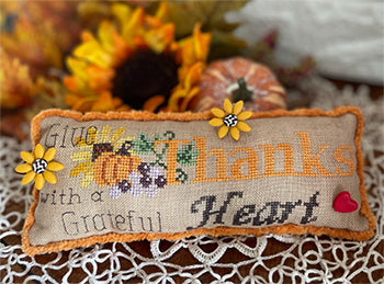 MDID - Grateful Heart Pillow