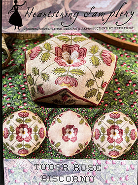 HSS - Tudor Rose Biscornu