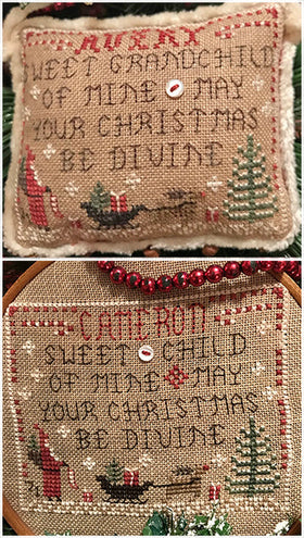 HMSP - MN-053 - Merry Noel Collection - Avery's Ornament - Sweet Grandchild - Child Of Mine MN53