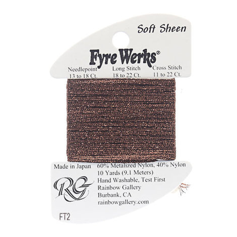 RBGL - Fyre Werks - Soft Sheen - FT-0002 - Chocolate